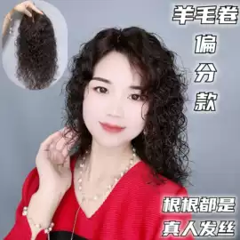 真发假发;假发片;假发护理用品