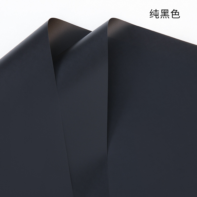 Papel de embalaje de flores al por mayor material de floristería ramo material de papel de embalaje material de embalaje papel de embalaje impermeable papel de doble cara bicolor Ouya