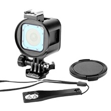 厂家批发适用GOPRO 4S/5S相机套装配件 狗笼 铝合金外壳工厂直销