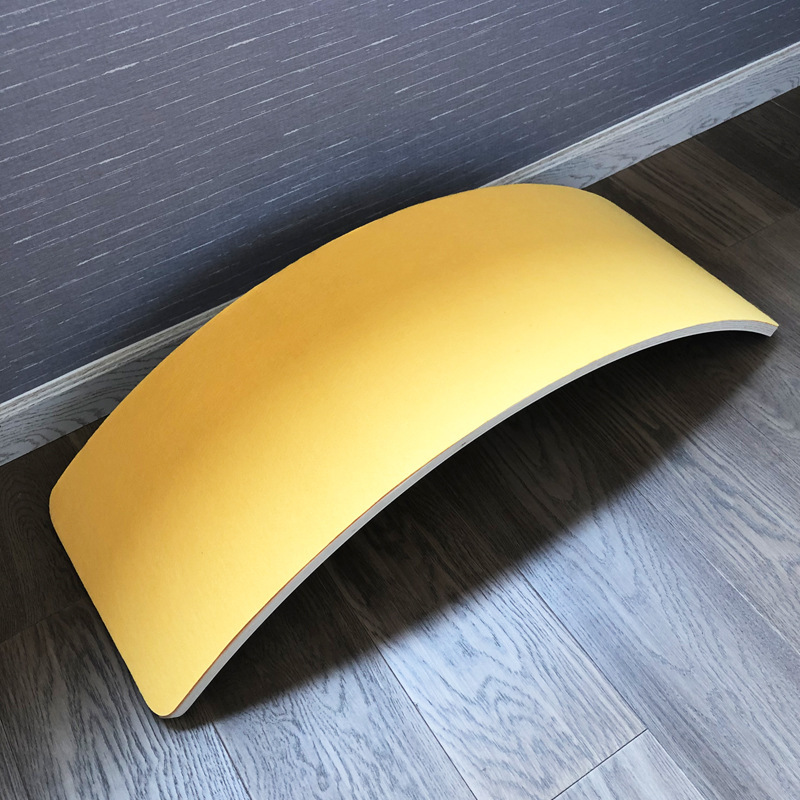Estrictamente elegir el equilibrio de madera tablero de madera para niños de interior balancín ejercicio entrenamiento sensorial tablero curvo práctica de yoga