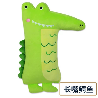 Safety Fixer Anti-Leveling Neck, Seat belt shoulder pad - alligator-45-50cm