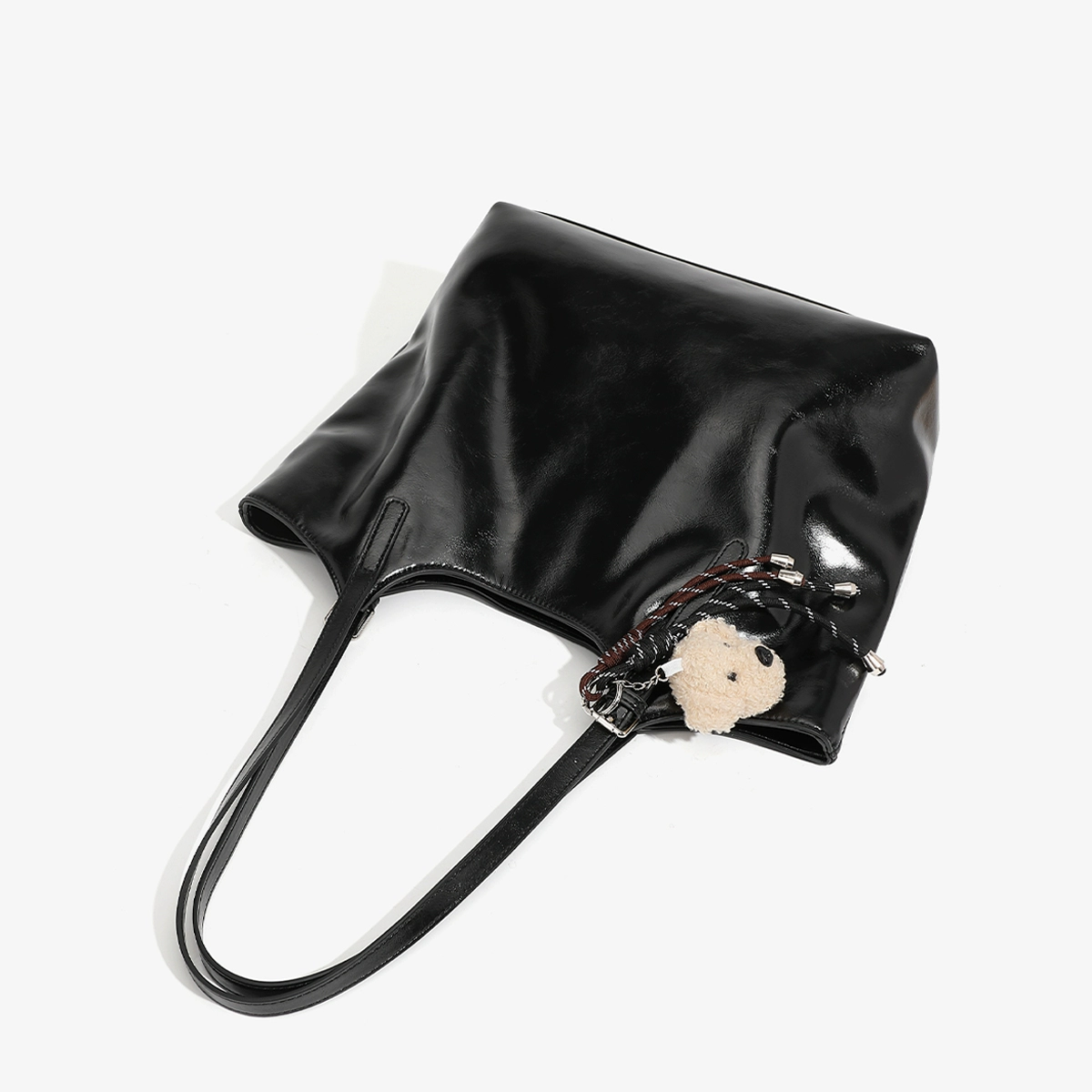 Capacious shoulder bag, one-shoulder bag