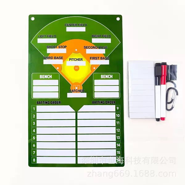 Cross-border in stock baseball magnetic tactical board coach board basketball football tactical board can write demonstration command tactics