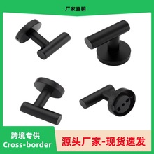 跨境亚马逊不锈钢单钩衣帽钩壁挂式挂钩浴室金属衣钩304不锈钢