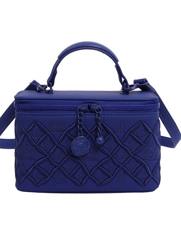 Bolso de mujer venta caliente nuevo diamante bordado bolso portátil bolso de maquillaje de textura alta moda ligera bolso de lujo