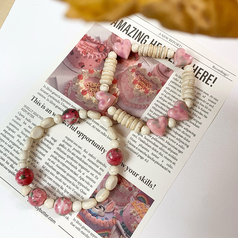 Ethnic Style Geometric natural stone Beaded Bracelets