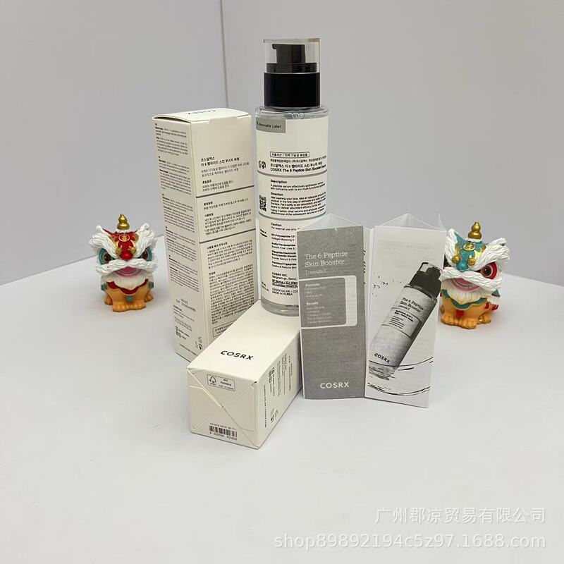 クロスボーダー限定の高品質 COSRX 6 ペプチド スキン ブースティング エッセンス 150ml でくすみを改善|undefined