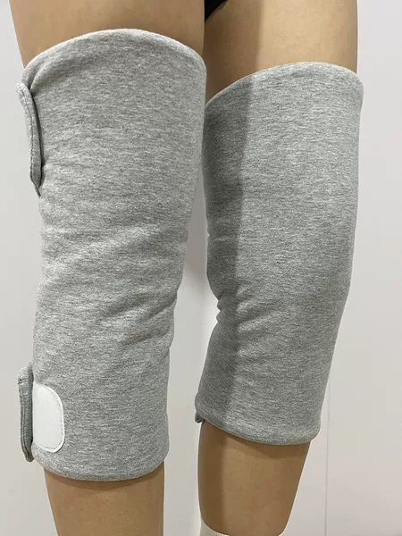 Xinjiang cotton winter warm thickened and lengthened pure cotton knee pads for bedridden elderly care, postpartum women's cold-proof leg protectors