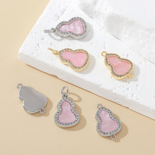 18K����ɫ�Ƕ�ʯ��ɫ�������J�����ֹ�diy������Ʒ���