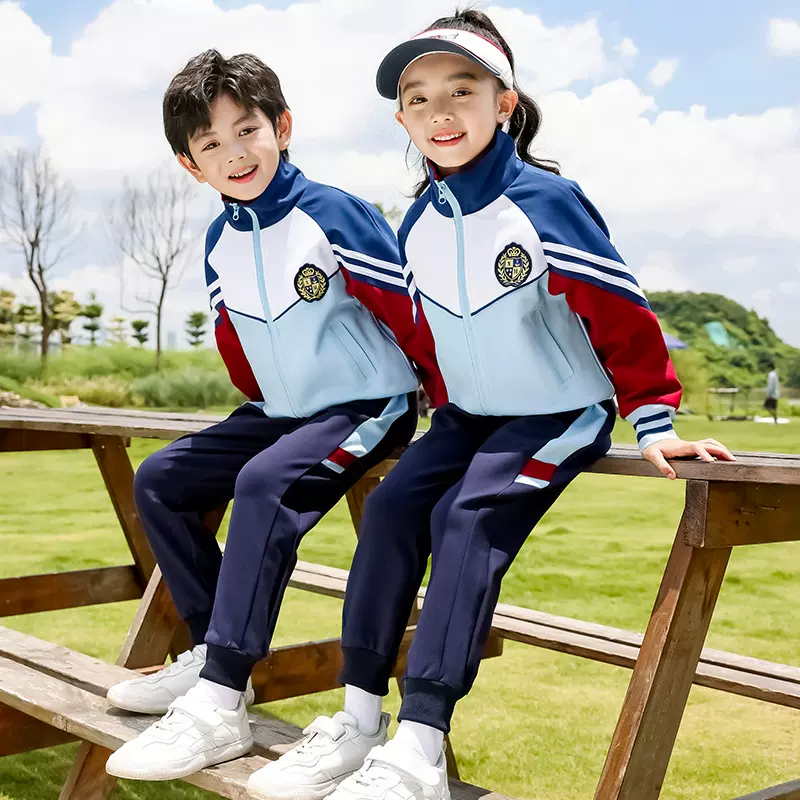 2023一年级班服小学生校服套装春秋装秋季运动会三件套幼儿园园服