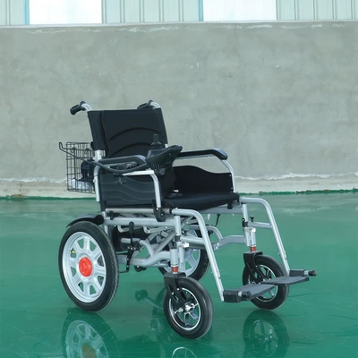 Mobility Scooter for Seniors, Electric – Qatlanan elektrik velosipedlər - standard-12a-lead-acid-with-a-battery-life-of-about-15-kilometers