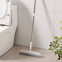 魔法のほうきシリコンワイパーグラウンドスクレーパー増粘掃除ワイパー乾湿両用浴室トイレ家庭用卸売