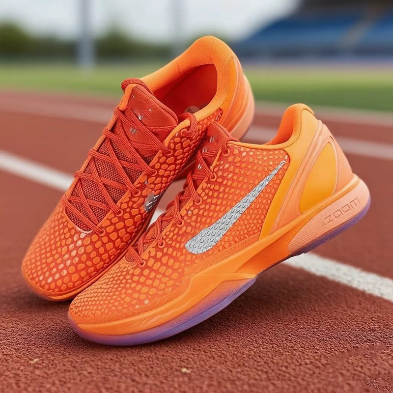 2025 Pure Original Kobe6 Practical Basketball Shoes Violent Orange Full Dark Knight Mamba Replica Kobe 6Th Generation Sports Shoes 2025 Pure Original Kobe6 Practical Basketball Shoes Violent Orange Full Dark Knight Mamba Replica Kobe 6Th Generation Sports Shoes