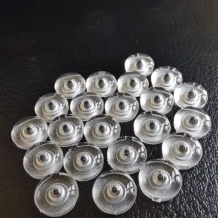 10 outer diameter LED diffuse reflection lens 2835 3030 light box ceiling light panel light lens 180 degree round