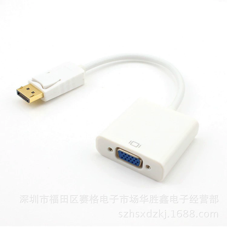 Переходник DP к VGA конвертер DisplayPort
