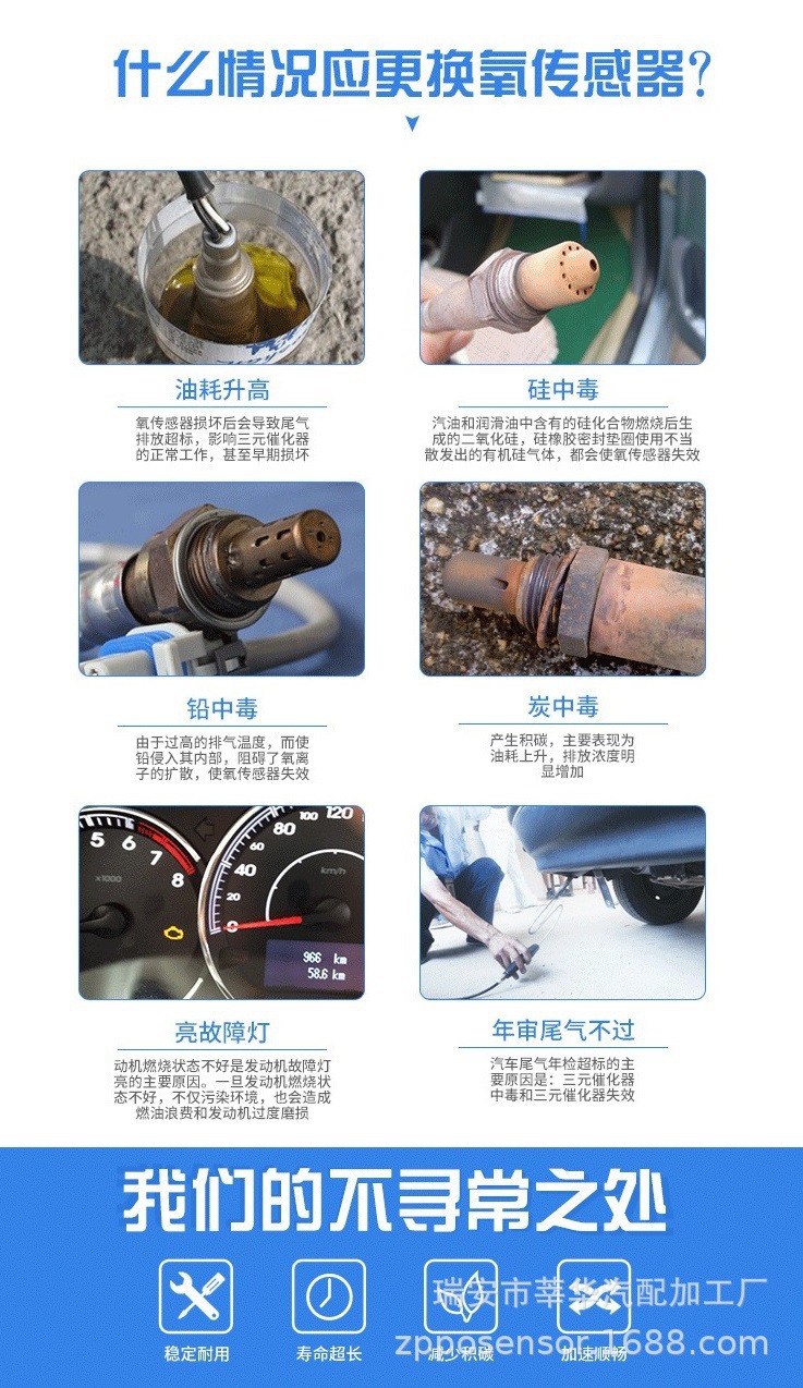 Manufacturer Wholesale Oxygen Sensor Cross-Border Oxygen Sensor Exclusively for Export Oe:39210-22610