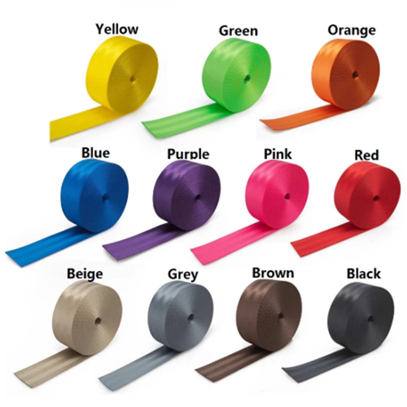 Multicoloured travel genuine modified seat belt for amusement parks