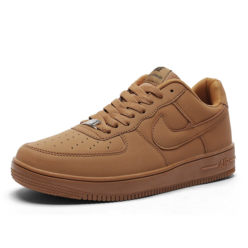 Кроссовки Nike Air Force 1 низкие (мужские), белые спортивные, размеры 35–47