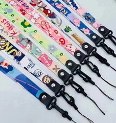 可拆卸二合一手機掛繩創意手機鏈卡通手機掛繩掛脖加寬繩手繩掛鏈