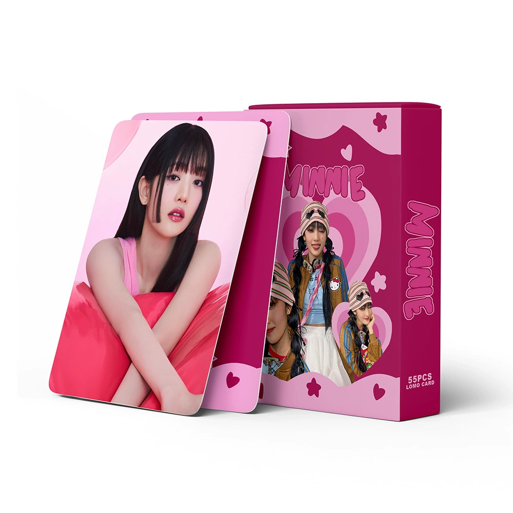 KPOP Интегрированная ссылка G-iDle альбом IDOL поддерживает фото карточку IVE ZB1 комбинация 55 маленьких фильмов