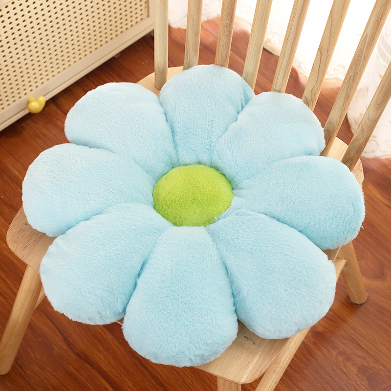 Ins lindo pétalo dormitorio cabecera almohada cojín sofá almohada cojín crema viento sol flor almohada ventanal