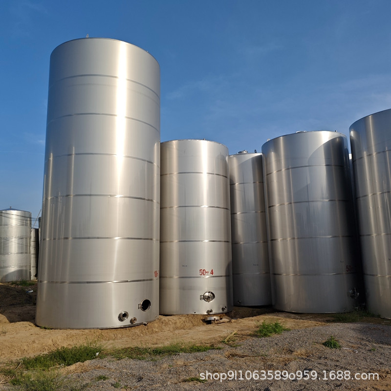 50立方不锈钢卧式储罐 实验室小型储罐 二手立式大型不锈钢储水罐
