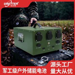 1500W military outdoor mobile power large capacity lithium battery portable power camping car emergency power supply