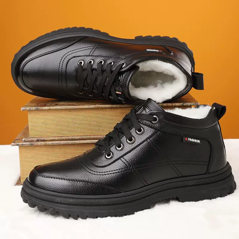 Winter keep warm boots platform