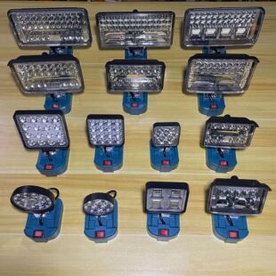 Foreign Trade New Product Special Offer Lan Lithium Battery Tool LED Work Light Bare Metal (MT Socket makita Couture)