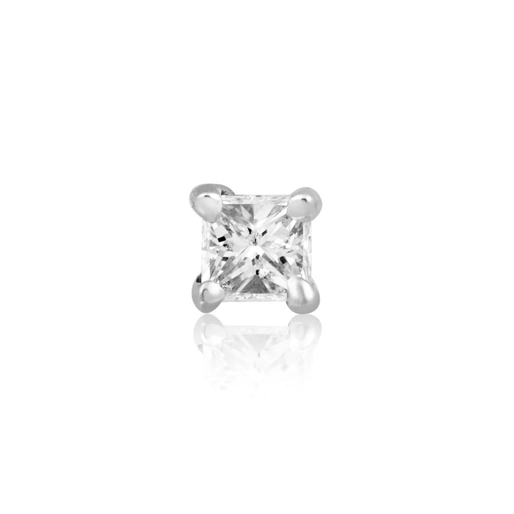 5g Weight 18K Real Gold Plated, Platinum Plated Plating Material Zircon Inlay Material Ear Cartilage Rings & Studs Piercing Type 1 Piece Quantity Daily, Shopping Occasion Copper Material Geometric Pattern Women's Gender Simple Style, Commute Style Inlay Craft 1 Piece Simple Style Commute Geometric Inlay Copper Zircon Ear Studs 7