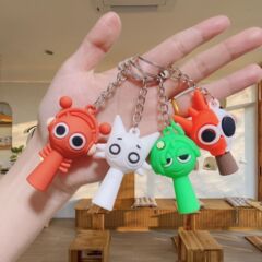 クロスボーダー爆金スパンキリズム箱キーホルダーゲーム周辺のぬいぐるみがソフトラップペンダントのプレゼントを作っています。
