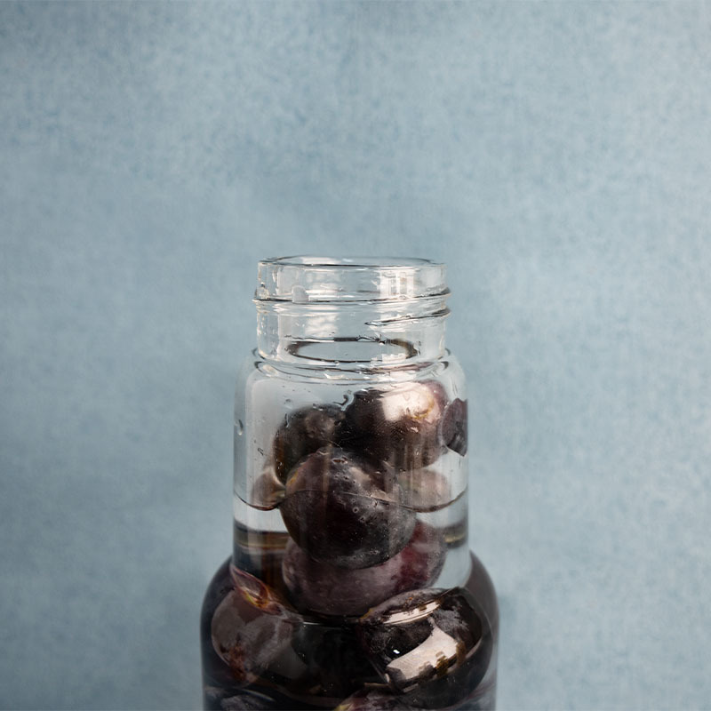 Wholesale High Borosilicate Glass Sealed Fruit Bottles, Green Plum And Bayberry Brewing Jars, Irregular Transparent Wine_voghion.com