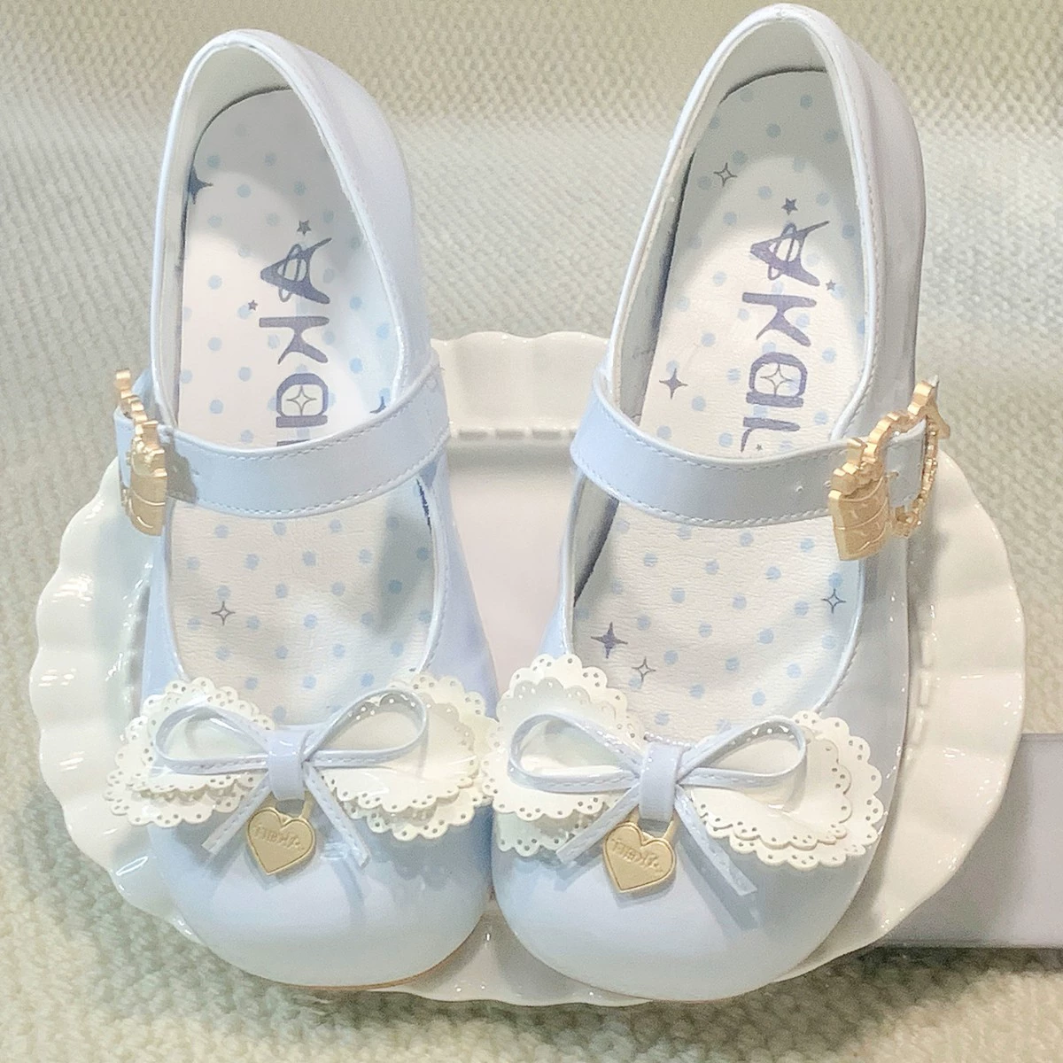 Обувь, милые туфли из кожи с бантиком, стиль Лолита