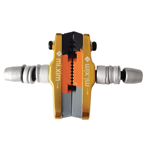 Bicycle folding bike drawer type aluminum alloy frame brake pad brake block V brake pad V brake rubber 55mm