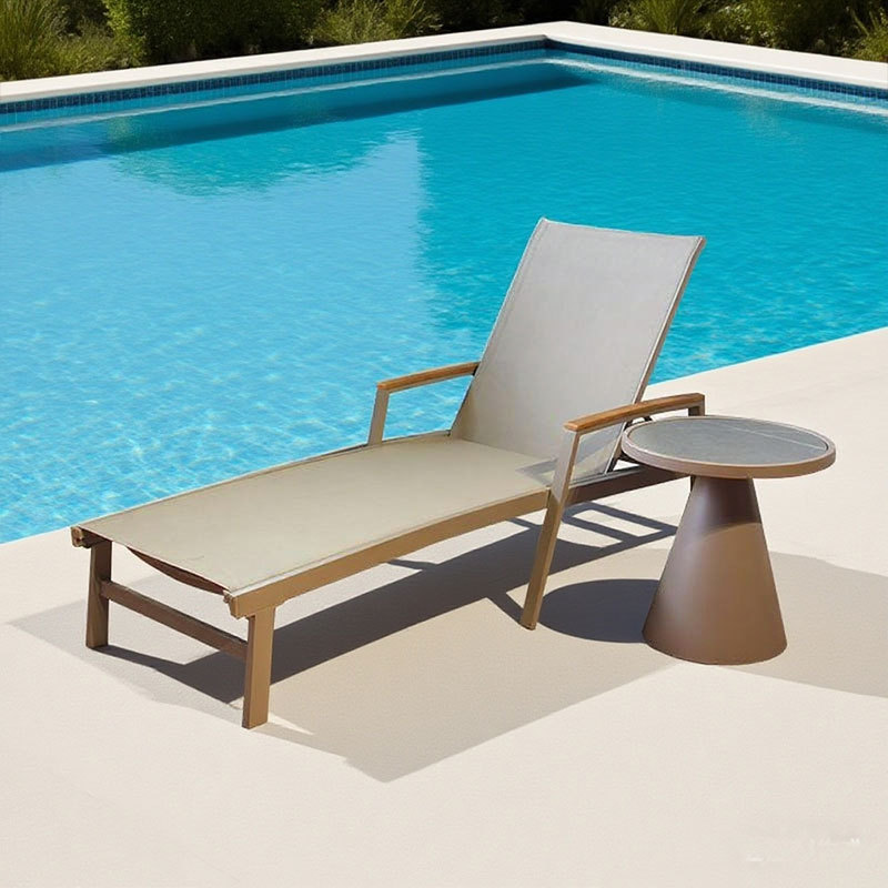Cama al aire libre sillón junto a la piscina sillón al aire libre balcón terraza terraza sillón de playa impermeable
