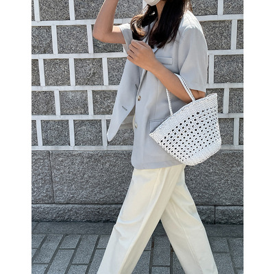 時簡oversize單排扣西裝外套女2021夏季新款韓版寬松顯瘦上衣ins