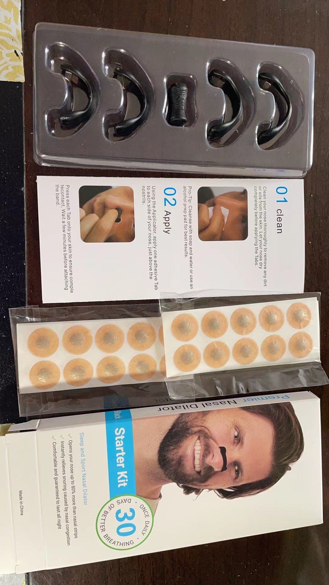 Amplificador de respiración nasal transfronterizo (c6Nasal Breathing Distributors Starter Kit