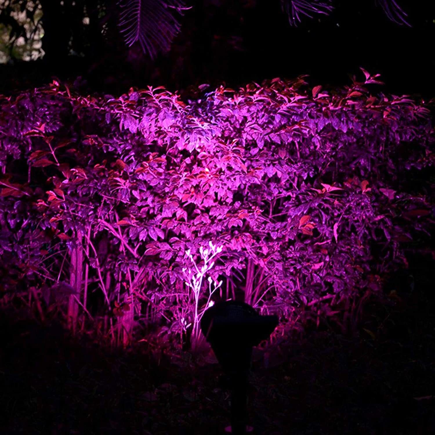 Proyector solar al aire libre jardín césped lámpara hogar impermeable tierra lámpara jardín decoración paisaje atmósfera árbol lámpara