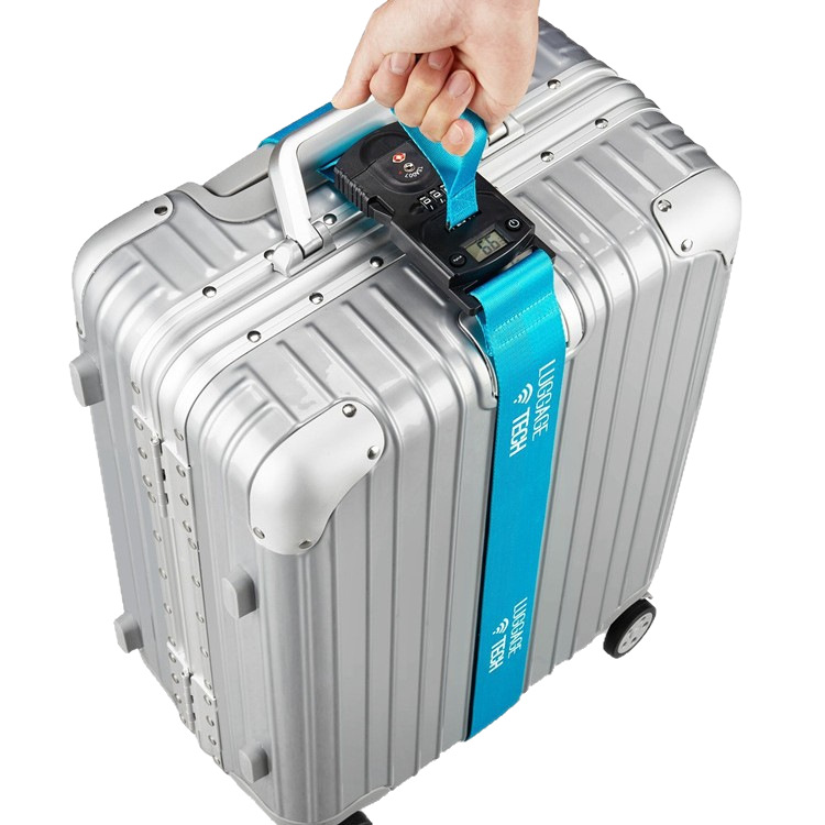 Correa de Equipaje con Candado TSA de Poliéster Hebilla Ajustable y Antirrobo para Maletas y Viajes image 7