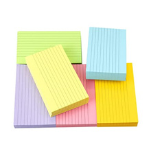 跨境美式索引卡索引便签卡横线索引卡空白索引卡学生单词记事卡片