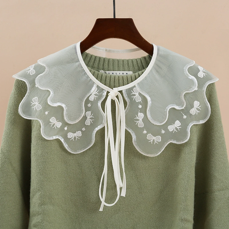 Накидка, кукла, украшения, воротник для куклы