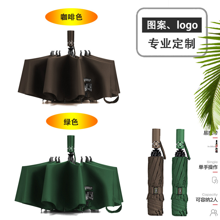 雨伞定制logo 出口原单雨伞 樱花林车用柴油去防风保护伞一件代发