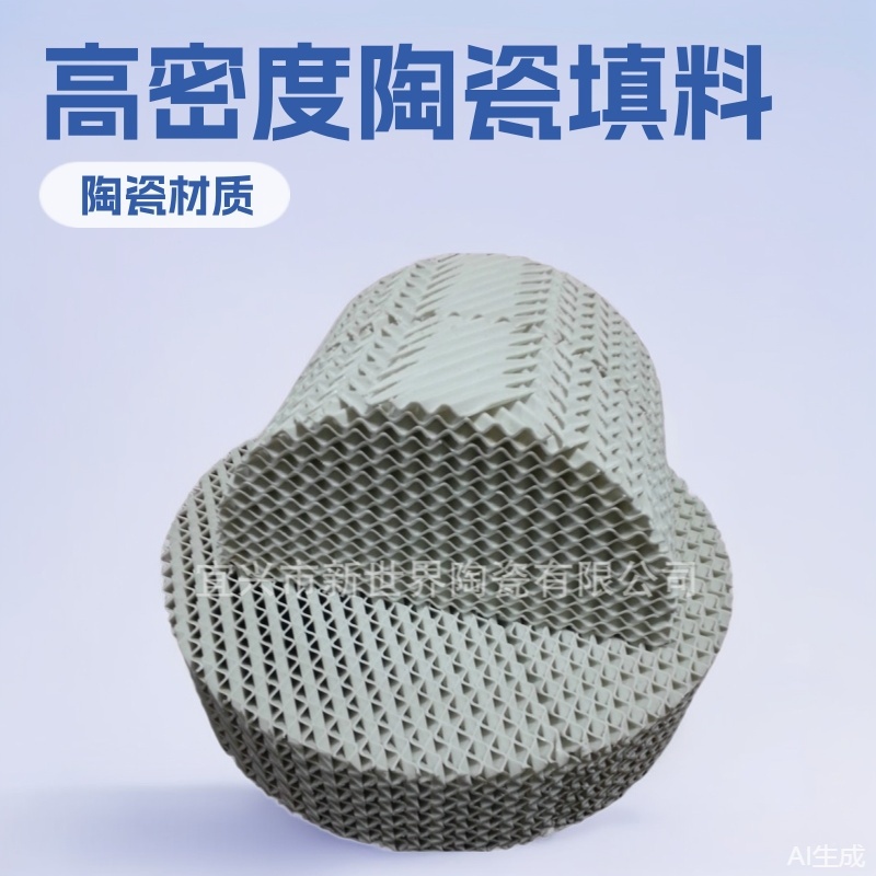 批发陶瓷规整填料波纹填料 陶瓷波纹化工填料 干吸塔蜂窝填料批发