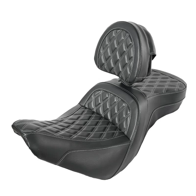 Motorcycle Seat Cushion Suitable for Motorcycle cushion - silver