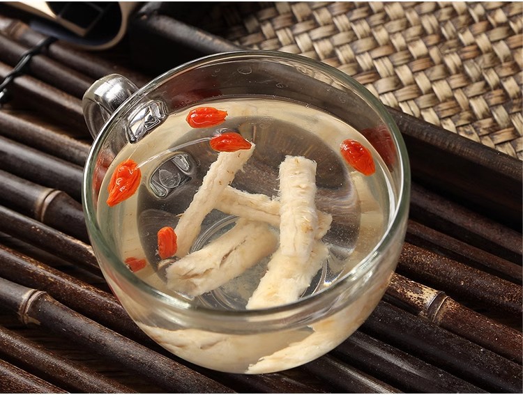 Dried Glehnia Root Bei Sha Shen Whole Roots 500g Sun Dried for Decoction and Soup in use