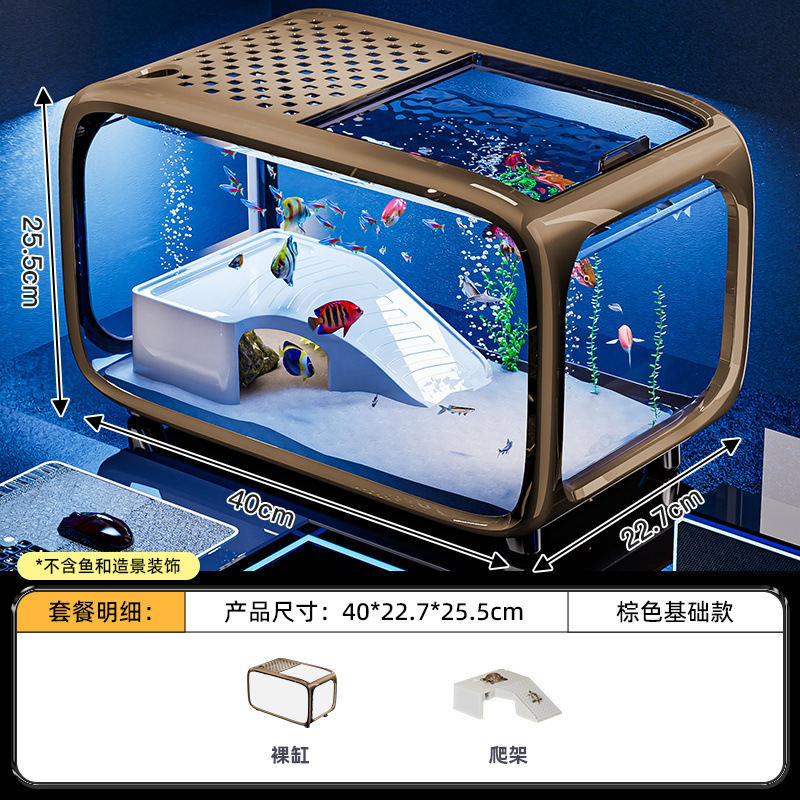Brown【Ultra-Clear 8k-Transparent Visibility】