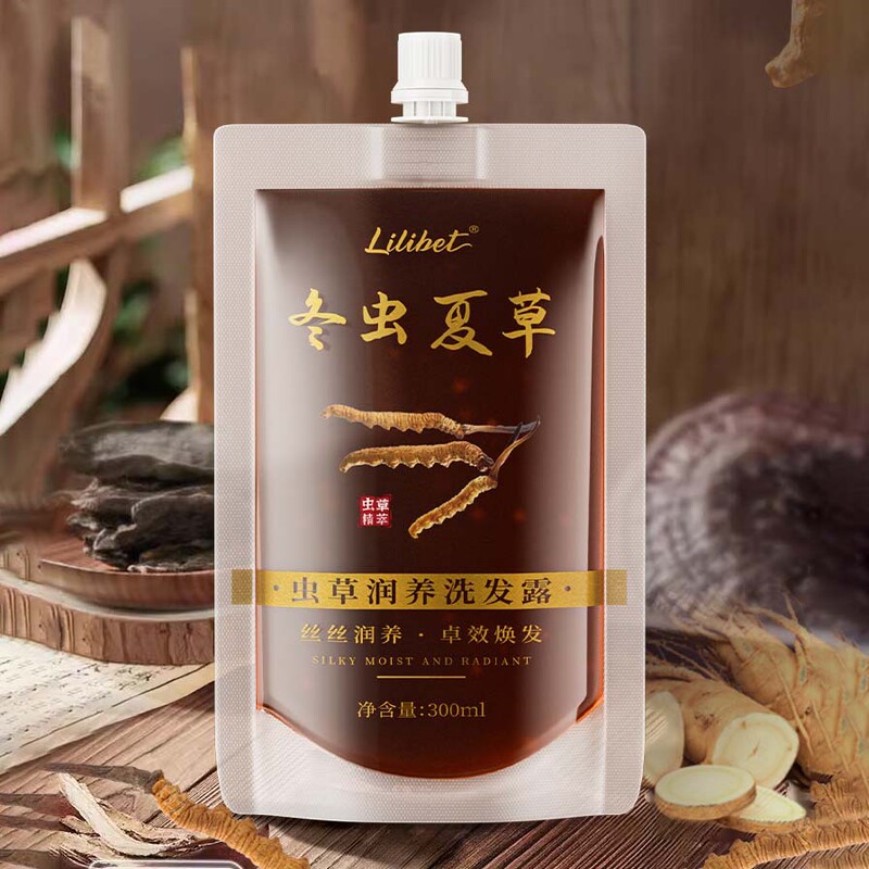 潤養冬虫夏草シャンプー虫草コントロールオイルケアシャンプー髪ケア持続香り300ml|undefined