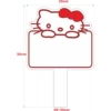 20*30cm single-sided PVC rigid cat