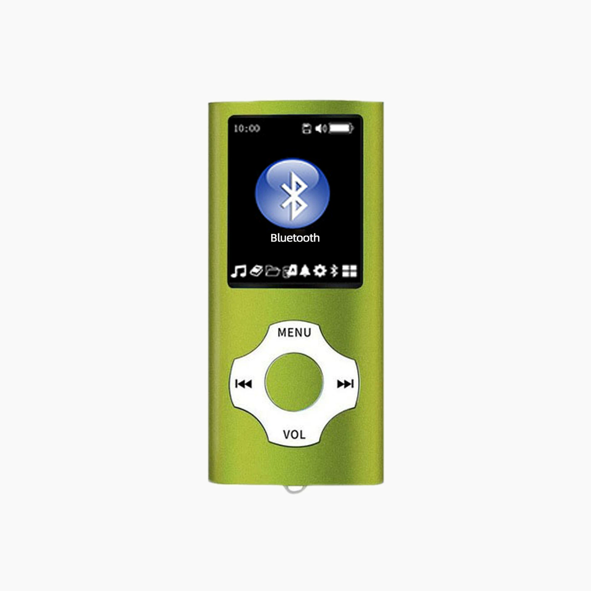 Портативный Bluetooth MP3/MP4 плеер, 1.8″ TFT, TF карта, FM и запись