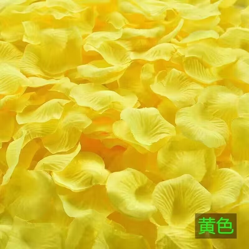 摩擦のないバラの偽の花びら、結婚式の告白の装飾、手振り花のプロポーズ、花びらの雨、結婚式の部屋の装飾用品|undefined